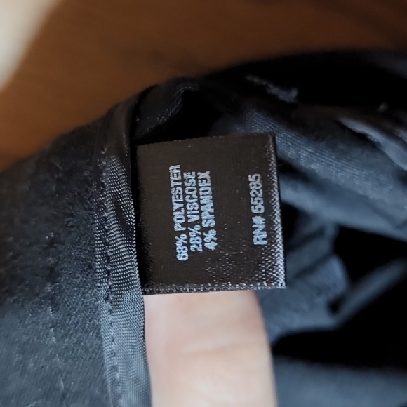 Black Sailor Shorts with Buttons - Picture 4 of 4